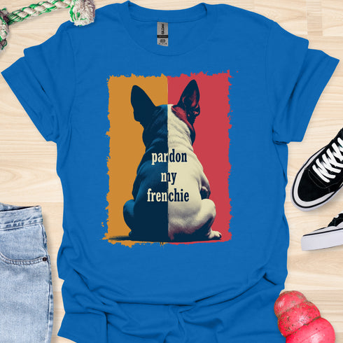 Pardon my frenchie - V8 - Duo Color Two T-Shirt